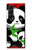 S3929 Cute Panda Eating Bamboo Case For Samsung Galaxy Z Fold 5