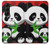 S3929 Cute Panda Eating Bamboo Case For Samsung Galaxy Z Fold 5