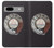 S0059 Retro Rotary Phone Dial On Case For Google Pixel 7a