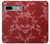 S3817 Red Floral Cherry blossom Pattern Case For Google Pixel 7a