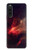 S3897 Red Nebula Space Case For Sony Xperia 10 V