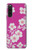 S3924 Cherry Blossom Pink Background Case For Sony Xperia 10 V