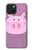 S3269 Pig Cartoon Case For iPhone 15