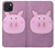 S3269 Pig Cartoon Case For iPhone 15 Plus