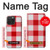 S3535 Red Gingham Case For iPhone 15 Pro Max