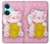 S3025 Pink Maneki Neko Lucky Cat Case For OnePlus Nord CE3