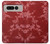 S3817 Red Floral Cherry blossom Pattern Case For Google Pixel Fold
