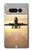 S3837 Airplane Take off Sunrise Case For Google Pixel Fold