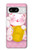 S3025 Pink Maneki Neko Lucky Cat Case For Google Pixel 8
