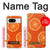 S3946 Seamless Orange Pattern Case For Google Pixel 8