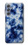 S3439 Fabric Indigo Tie Dye Case For Samsung Galaxy M34 5G
