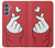 S3701 Mini Heart Love Sign Case For Samsung Galaxy M34 5G