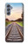 S3866 Railway Straight Train Track Case For Samsung Galaxy M34 5G