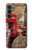 S3856 Vintage London British Case For Samsung Galaxy S23 FE