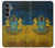 S3858 Ukraine Vintage Flag Case For Samsung Galaxy S23 FE
