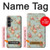 S3910 Vintage Rose Case For Samsung Galaxy S23 FE