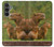 S3917 Capybara Family Giant Guinea Pig Case For Samsung Galaxy S23 FE