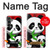 S3929 Cute Panda Eating Bamboo Case For Samsung Galaxy S23 FE