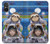 S3915 Raccoon Girl Baby Sloth Astronaut Suit Case For Sony Xperia 5 V