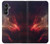 S3897 Red Nebula Space Case For Samsung Galaxy A05s