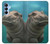 S3871 Cute Baby Hippo Hippopotamus Case For Samsung Galaxy A15 5G