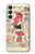 S3820 Vintage Cowgirl Fashion Paper Doll Case For Samsung Galaxy A25 5G