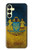S3858 Ukraine Vintage Flag Case For Samsung Galaxy A25 5G