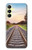 S3866 Railway Straight Train Track Case For Samsung Galaxy A25 5G