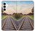 S3866 Railway Straight Train Track Case For Samsung Galaxy A35 5G