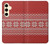 S3384 Winter Seamless Knitting Pattern Case For Samsung Galaxy S24