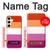 S3887 Lesbian Pride Flag Case For Samsung Galaxy S24