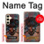 S3895 Pirate Skull Metal Case For Samsung Galaxy S24