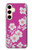 S3924 Cherry Blossom Pink Background Case For Samsung Galaxy S24