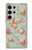 S3910 Vintage Rose Case For Samsung Galaxy S24 Ultra