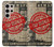 S3937 Text Top Secret Art Vintage Case For Samsung Galaxy S24 Ultra