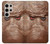 S3940 Leather Mad Face Graphic Paint Case For Samsung Galaxy S24 Ultra
