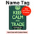 S3862 Keep Calm and Trade On Hard Case For iPad 10.2 (2021,2020,2019), iPad 9 8 7