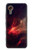 S3897 Red Nebula Space Case For Samsung Galaxy Xcover7