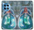 S3911 Cute Little Mermaid Aqua Spa Case For OnePlus 12R