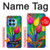 S3926 Colorful Tulip Oil Painting Case For OnePlus 12R