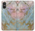 S3717 Rose Gold Blue Pastel Marble Graphic Printed Case For Sony Xperia 10 VI