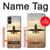 S3837 Airplane Take off Sunrise Case For Sony Xperia 10 VI