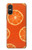 S3946 Seamless Orange Pattern Case For Sony Xperia 10 VI