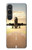 S3837 Airplane Take off Sunrise Case For Sony Xperia 1 VI