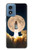 S3859 Bitcoin to the Moon Case For Motorola Moto G Play 4G (2024)