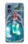 S3911 Cute Little Mermaid Aqua Spa Case For Motorola Moto G Play 4G (2024)