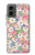 S3688 Floral Flower Art Pattern Case For Motorola Moto G 5G (2024)