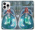 S3911 Cute Little Mermaid Aqua Spa Case For iPhone 16 pro