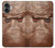 S3940 Leather Mad Face Graphic Paint Case For iPhone 16 plus