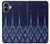 S3950 Textile Thai Blue Pattern Case For iPhone 16 plus